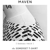 Maven Patterns The Somerset Tee Shirt Paper Sewing Pattern