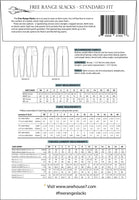 Sew House Seven Free Range Slacks Paper Sewing Pattern