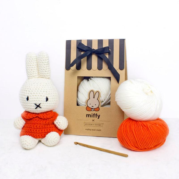 Classic Miffy Amigurumi Crochet Kit - Stitch & Story
