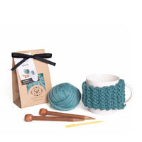 Cup Cozy Mini Knitting Kit - Stitch & Story