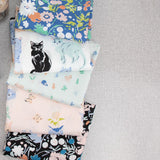 Kitty Garden Fat Quarter Bundle, 5 Total - Birch Fabrics