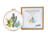 Desert Cacti Cross Stitch Kit