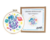 Space Explorer Cross Stitch Kit